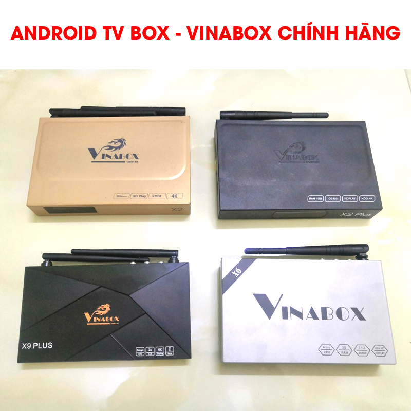 Android TV Vinabox thanh lý, hàng mới đẹp, đầy đủ phụ kiện
