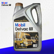 Mobil Delvac 1 5W-40 Fully Synthetic Diesel Engine Oil 5L