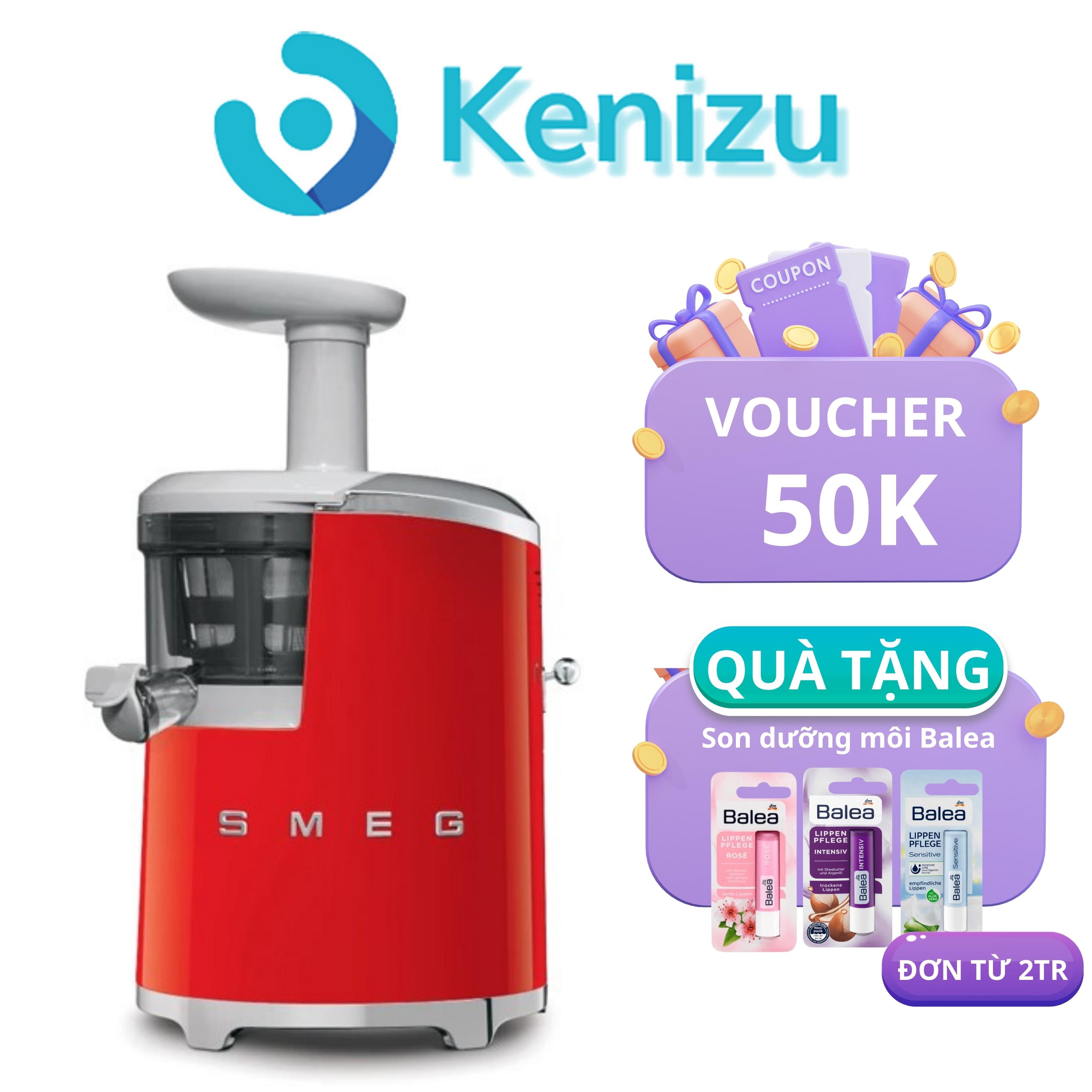 Máy ép chậm smeg sjf01 - máy ép kiệt bã smeg - bảo hành 12 tháng - xuất xứ italy