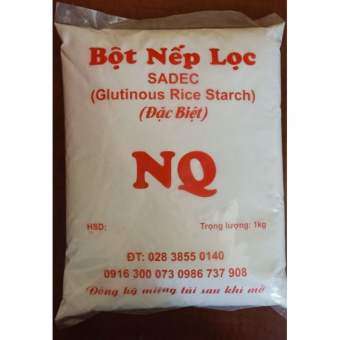Bột nếp lọc NQ dạng bột nhuyễn gói 1 kg