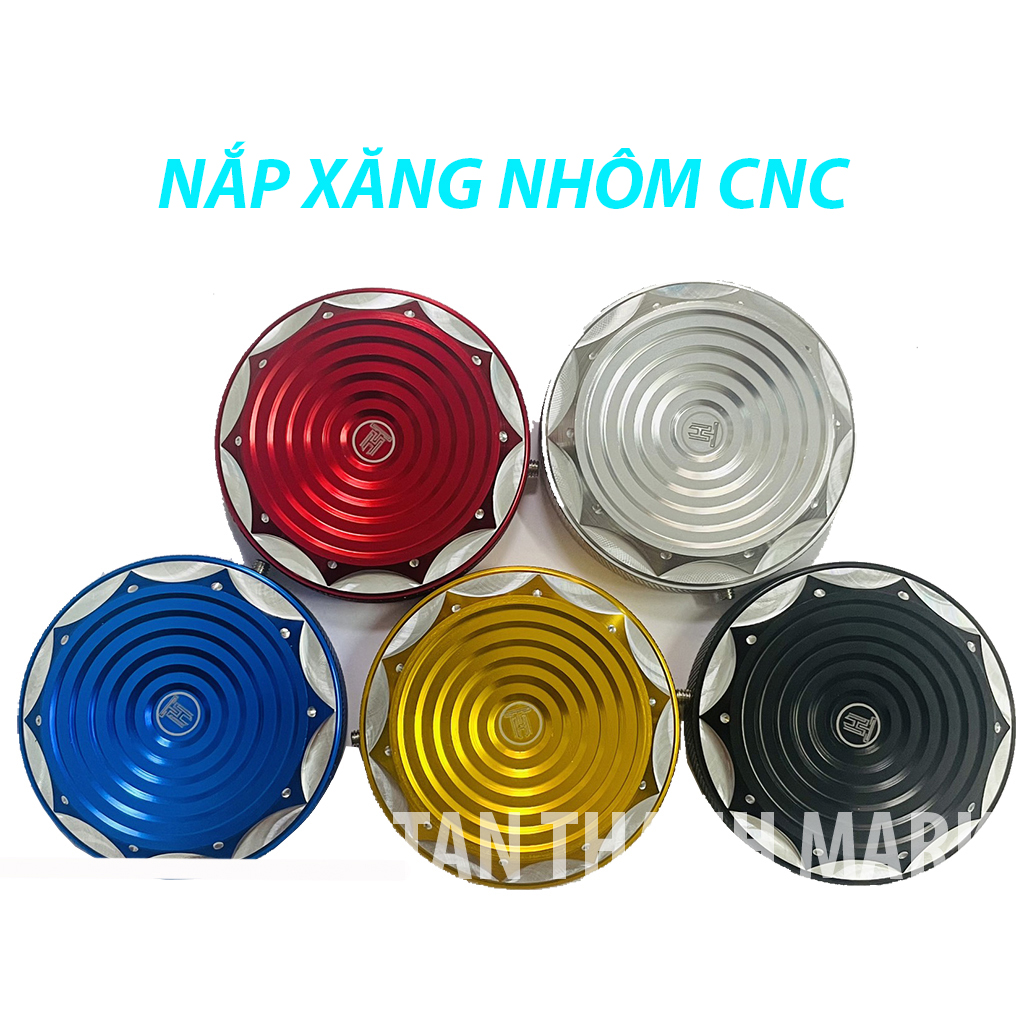 Nắp Xăng CNC Gắng Xe Máy-PTTT