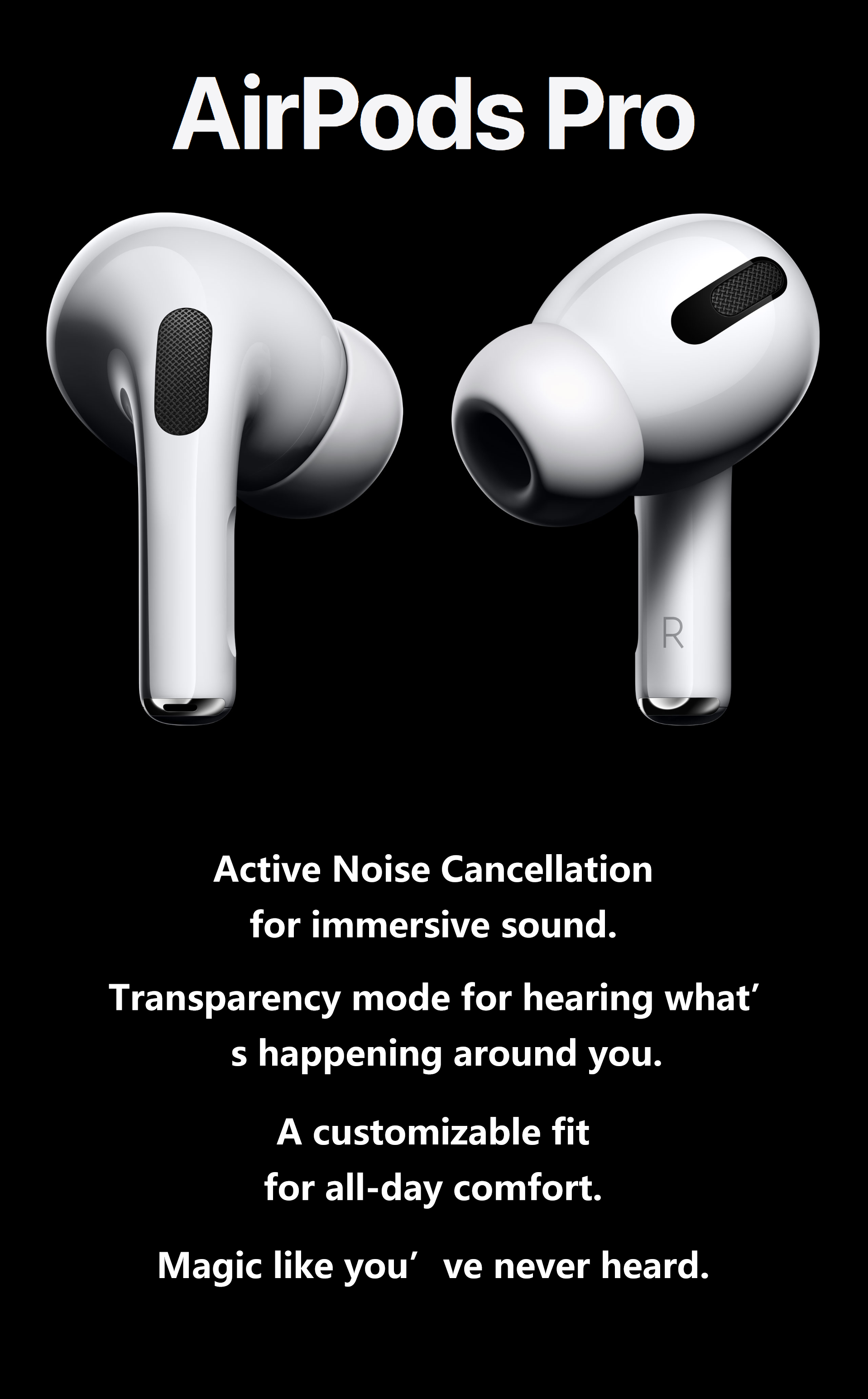 Apple AirPods Pro With Wireless 