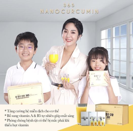 Tinh Chất Nghệ Nano 365 Curcumin Premium 3gx96Tép Hàn quốc