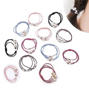 Dây cột tóc siêu xinh dây thun buộc tóc nữ Hàn Quốc hot trend