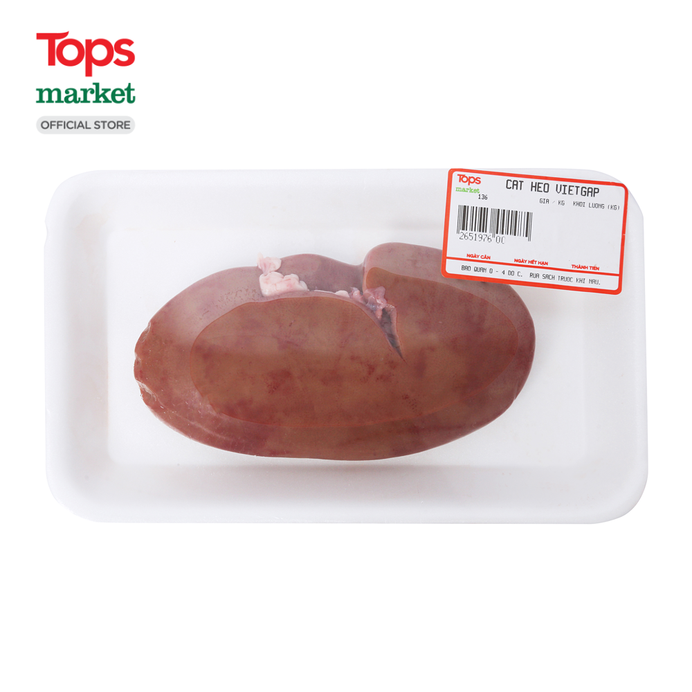 Cật Heo Sạch Vietgap 300G