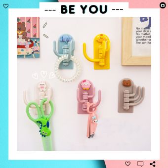 Móc Dán Tường 3 Chấu, Móc Treo Đồ 3 Chấu Đa Năng - BEYOU