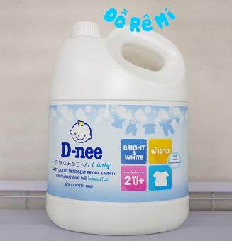 Nước giặt xả Dnee 3000ml - Màu Trắng