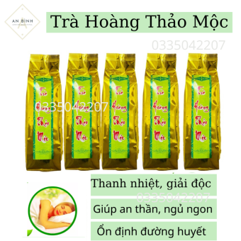 4 Túi Trà Hoàng Thảo Mộc 500g -Trà Hoàng Thảo Mộc Giúp Thải Độc - Thanh Nhiệt - Giúp Ngủ Ngon