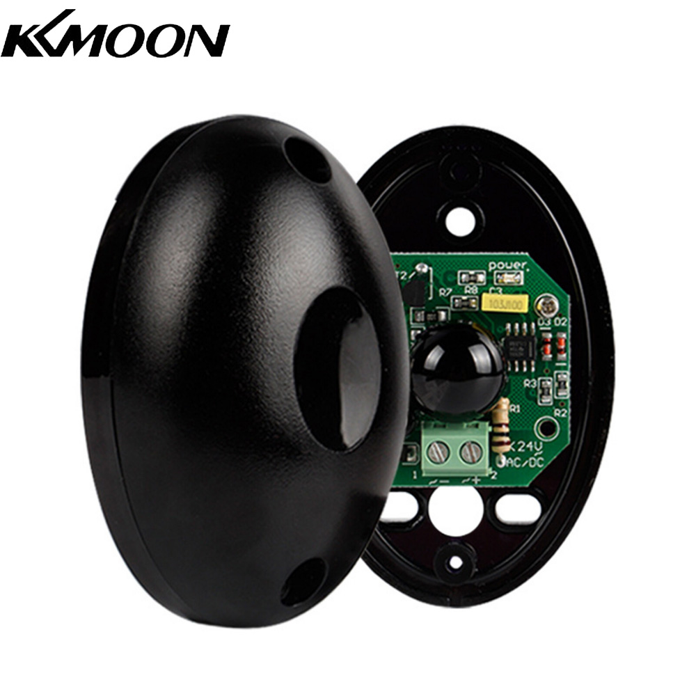 KKmoon Cảm Biến Chùm Tia Quang Điện Hồng Ngoại DC12V Máy Dò Rào Cản Cửa Nhà Để Xe Cửa Tự Động Cho Hệ Thống Báo Động Chống Trộm Cửa Sổ Cửa Trượt Phụ Kiện Mở Cửa Trượt 24V 1 Cặp (Bộ Thu Và Truyền Hình Chữ T)