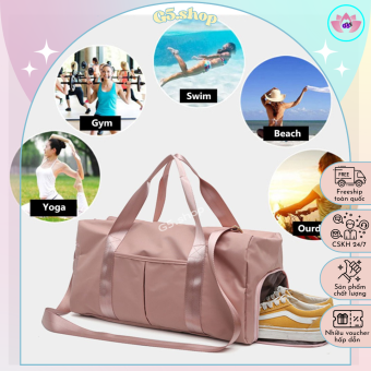 💖 TIỆN DỤNG 💖 Túi du lịch, túi trống thể thao chất liệu trượt nước hàng cao cấp, nhiều ngăn tiện lợi, cỡ lớn đa năng có  ngăn đựng giày riêng, Túi xách du lịch gia đình VẢI BỐ SIÊU BỀN size lớn 60cm