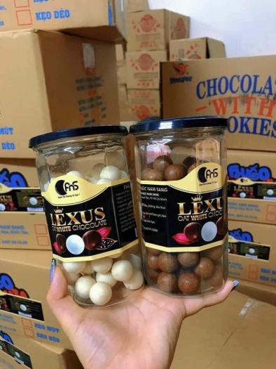 [HỦ 280G] Kẹo Lexus Oat White Chocolate siêu ngon tan chảy - Kẹo socola trứng - Socola lexus - Kẹo socola