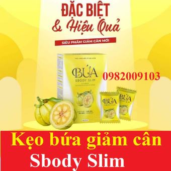Kẹo bứa/dứa giảm cân sbody slim hộp 10 viên [ kẹo socola dứa vic mẫu mới 2022]
