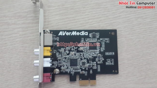 Card ghi hinh siêu âm cổng Capture PCI Express AVerMedia C725 Chính Hãng