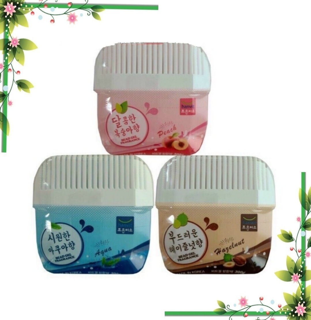 Sáp thơm khử mùi Hanvit Hàn Quốc kháng khuẩn hương tự nhiên 300g
