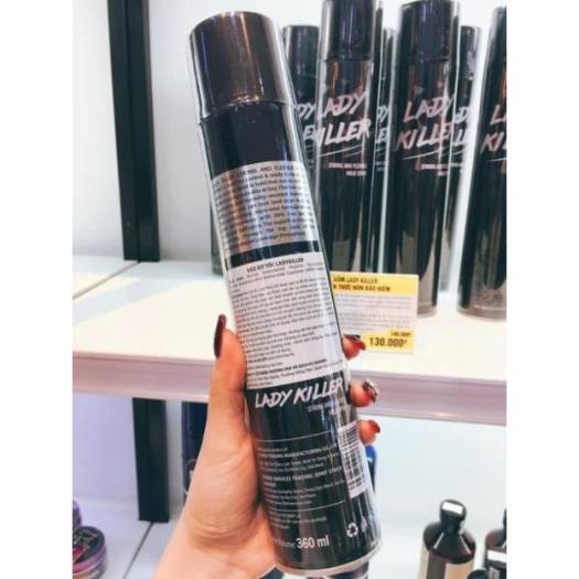 Gôm Xịt Tóc Giữ Nếp Siêu Đỉnh Lady Killer 30Shine Dành Cho Nam 360ml - Mùi Hương Nam Tính, Tạo Kiểu Tóc Theo Ý Muốn
