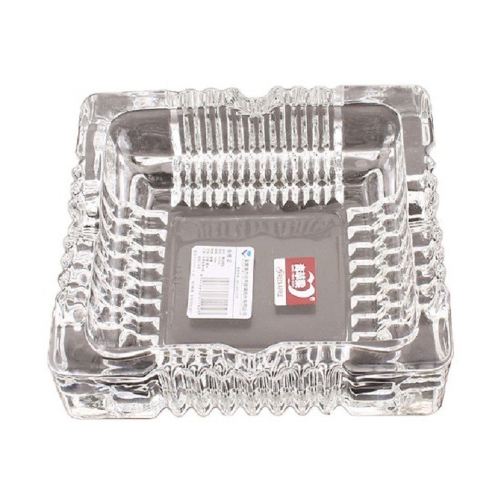 Gạt tàn thủy tinh pha lê sáng bóng sang trọng trang trí cực tốt hàng cao cấp