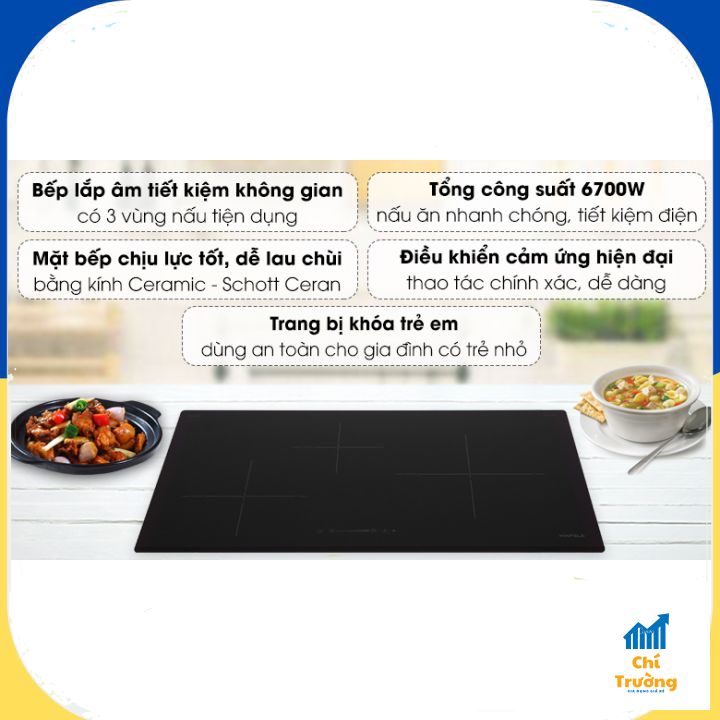 Bếp từ 3 vùng nấu lắp âm hafele hc-i773d (536.01.905
)