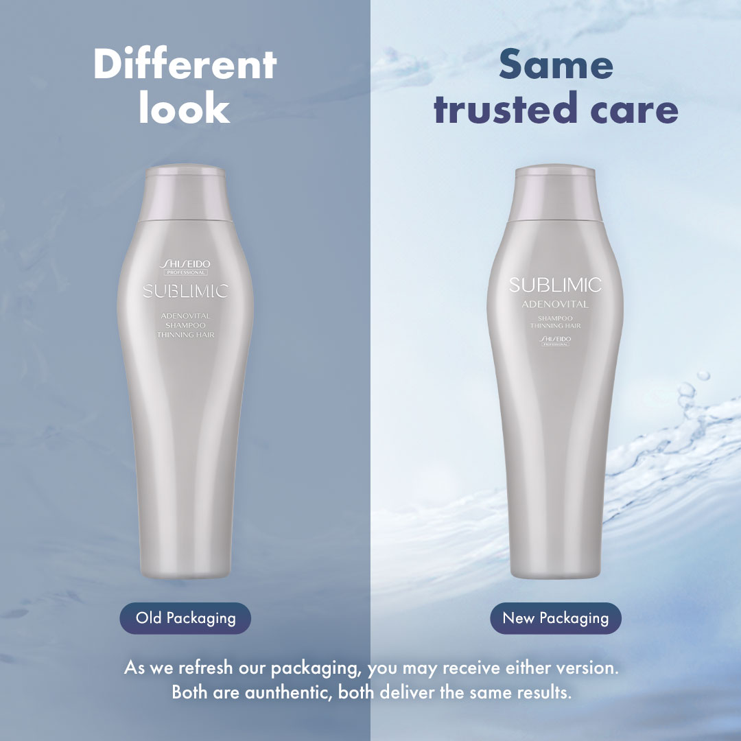 SUBLIMIC Adenovital Shampoo by Shiseido Professional 250ml