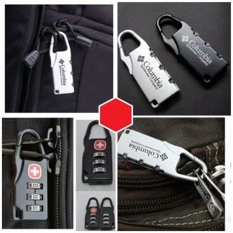 02 Ổ KHOÁ MÃ SỐ DU LỊCH COLUM (Giao màu ngẫu nhiên) - [ Khoá hành lý Khoá Vali khoá ba lô khoá cặp táp khoá tủ ]