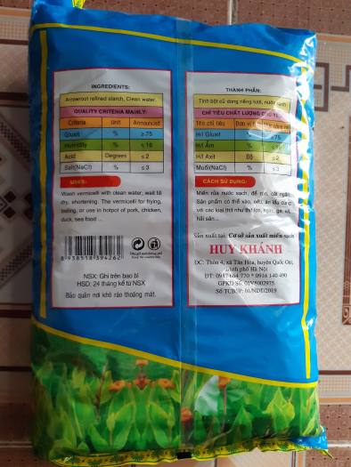 1 kg Miến dong sạch đặc sản làng So- Quốc Oai -Hà Nội, miến chất lượng cho người tiêu dùng.