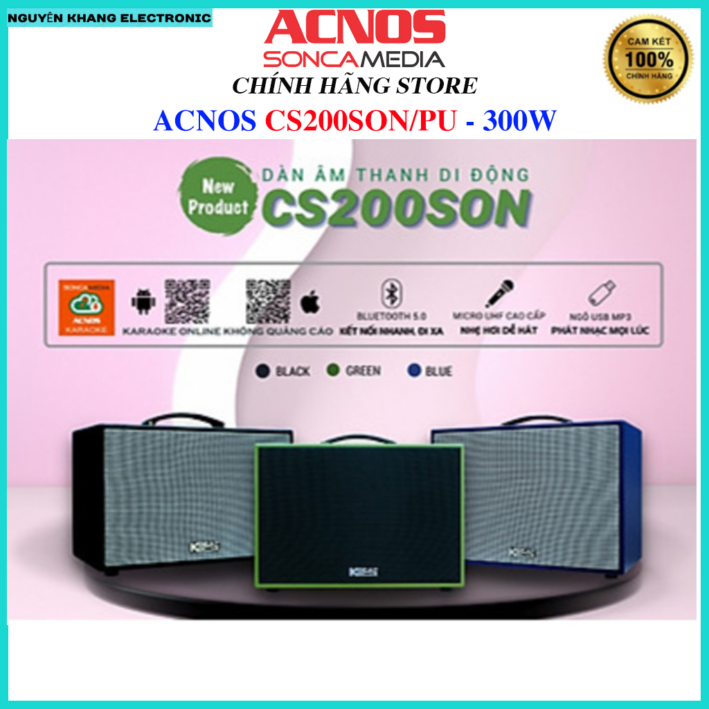 Dàn karaoke acnos cs200son, acnos cs200pu