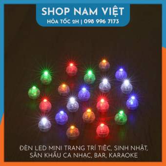 Đèn LED Bi Mini Trang Trí Bong Bóng, Đồ Chơi, Quà Tặng Sáng Tạo