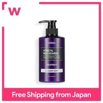 Kundal mật ong & Macadamia protein điều trị 500ml-Xà phòng sạch
