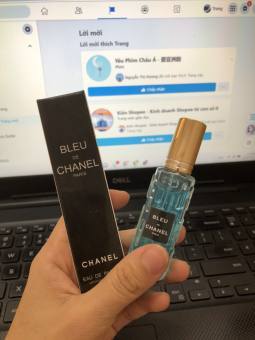 Nước hoa Nam Blue Chanel 20ml lưu hương lên đến 8h Mùi hương gỗ rừng quyến rũ - trang shop 27
