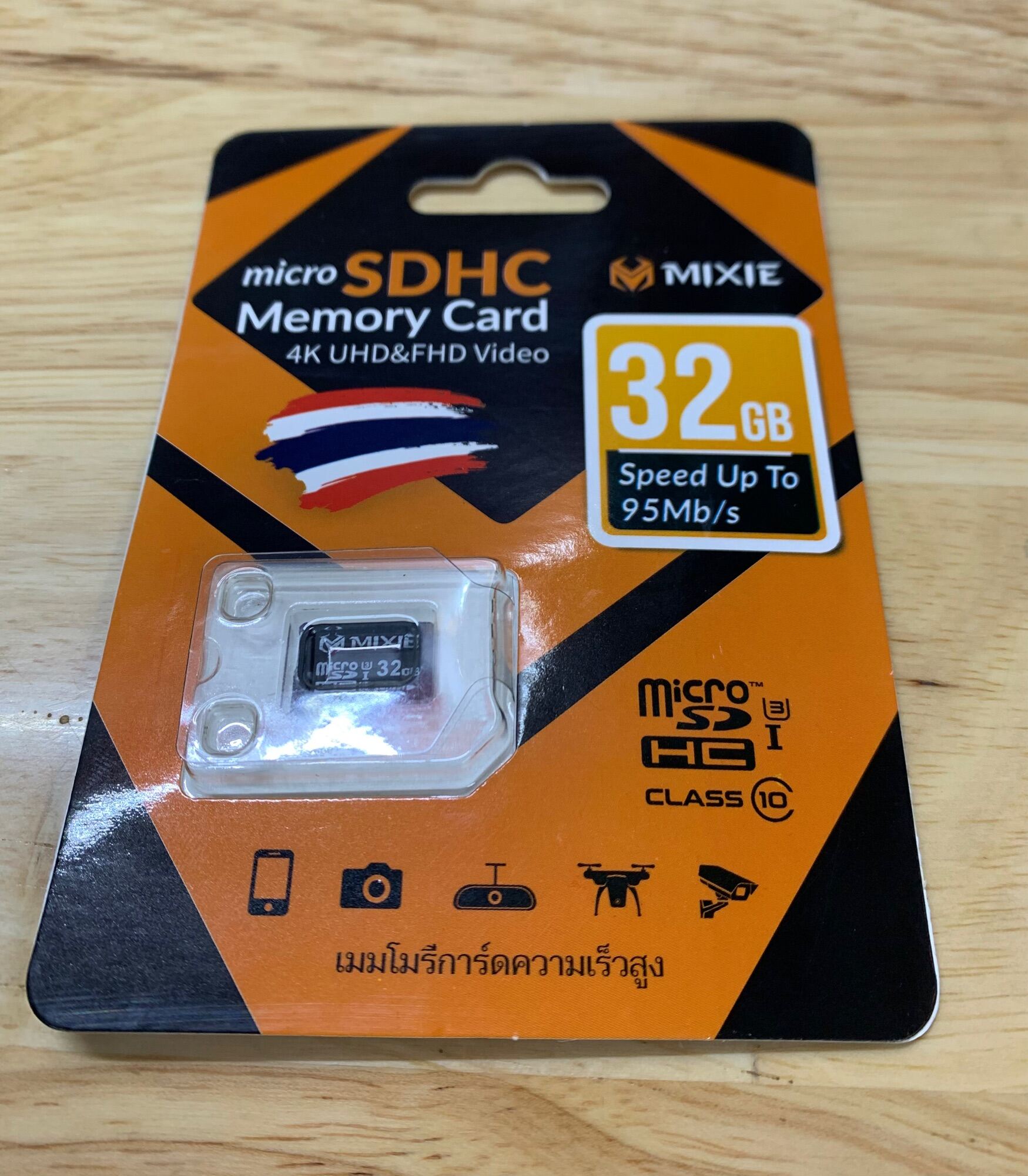 5 Thẻ nhớ MIXIE 32GB lưu trữ giữ liệu; thẻ nhớ gắn cam hành trình; thẻ nhớ lắp camera giám sát