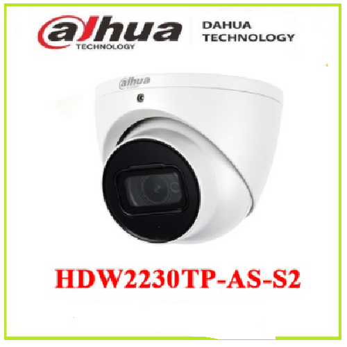 Camera ip dome hồng ngoại 2.0 megapixel dahua ipc-hdw2230tp-as-s2
