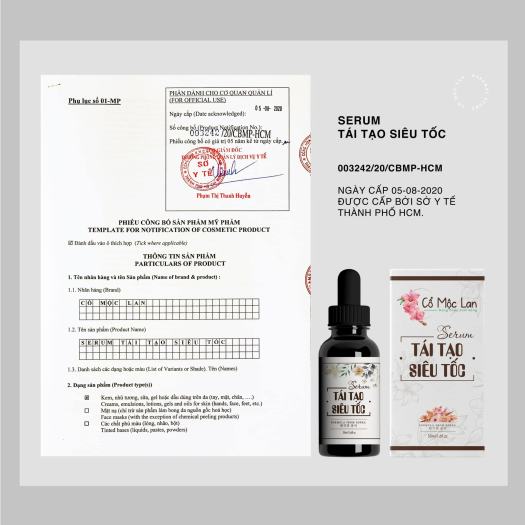 Tái tạo da Cổ Mộc Lan 50ml