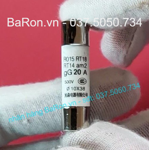 Cầu chì cao áp, cầu chì gốm sứ 10x38 mm