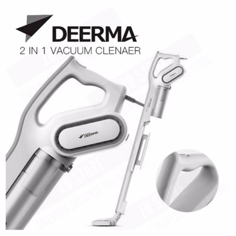 2017 Deerma 2 in 1 Vacuum Cleaner Powerful Cleaning 600W DX700 - intl Singapore