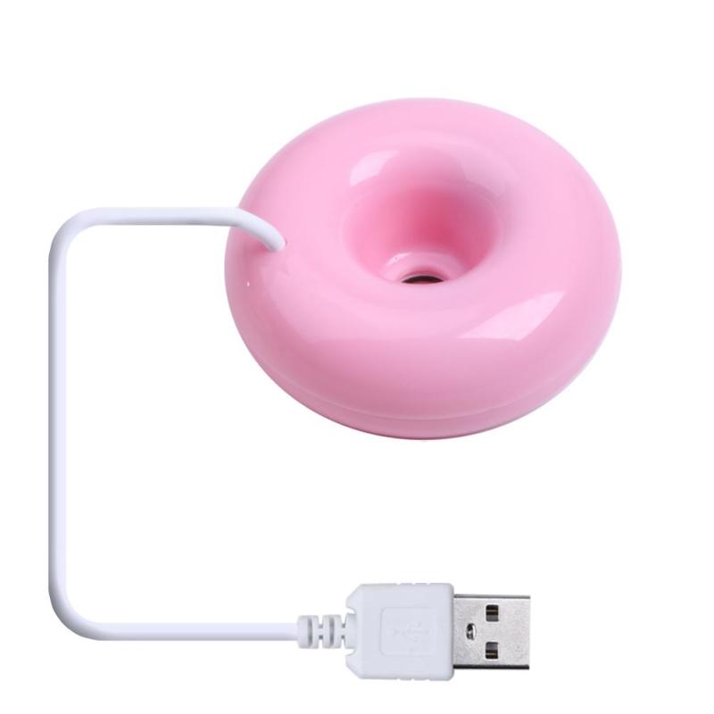 ABS Water Portable Mini Air Ultrasonic Home Humidifier DC(Pink) -
intl Singapore