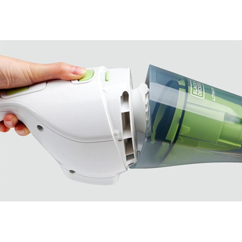 Black and Decker 7.2V Wet Dry Cyclonic Dustbuster (Green) Singapore