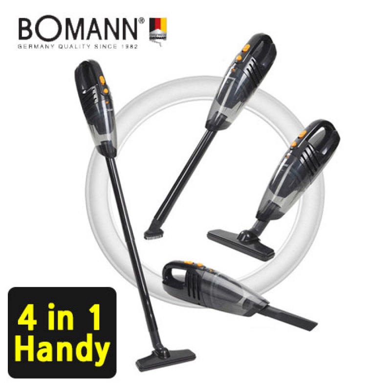 [BOMANN] 4in1 Cordless vacuum Cleaner VC7211 / power suction / HEPA Filter / handheld Vacuum