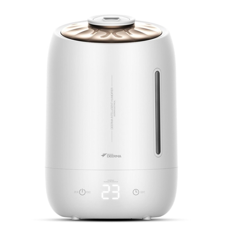 Deerma Ultrasonic Air Humidifier 5L Large Capacity Mist Aroma Diffuser Essential Oil Available - intl Singapore