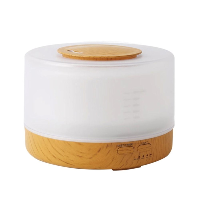 dmscs Cool Mist Humidifier Home Fragrance Diffuser 2-in-1, Classical Style with 7 Colors Light Mode, Large Capacity Enough for 16 Hrs Working, Sleep Mode - intl Singapore