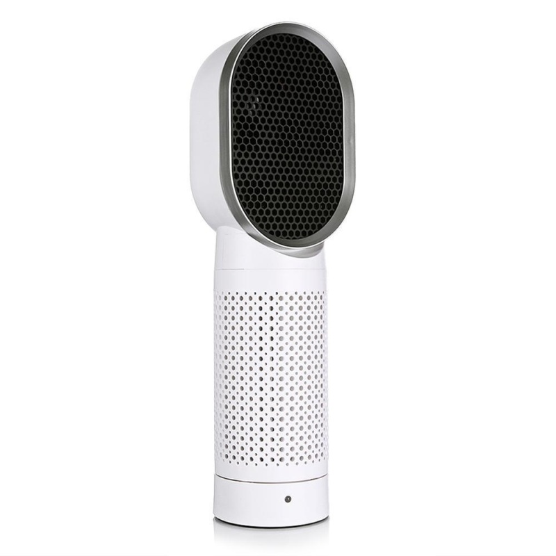 dmscs Ultra Quiet Air Purifier - Negative Ions Desktop Air Cleaner With HEPA Filter, Compact Odor Allergen Eliminator Cleaner For Home, Pets, Smokers, Cooking - intl Singapore