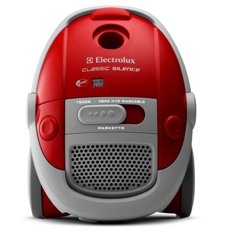 Electrolux Classic SilencER Vacuum Cleaner w Parquet floorbrush
ZCS2100 (Love Red) Singapore