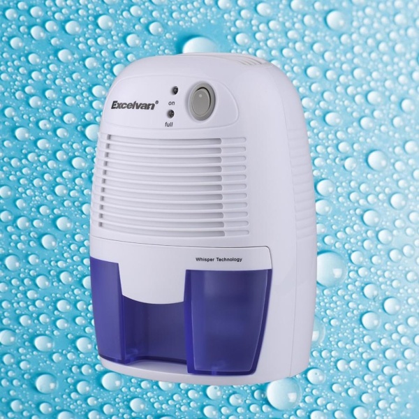 Excelvan 500ml Mini Air Dehumidifier Portable Dryer Bathroom Kitchen EU Plug (White) - intl Singapore
