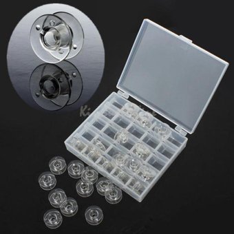 Leegoal 25pcs Sewing Machine Bobbins With Storage Box(Not Include Sewing Thread) - Intl April 2018 - 3 leegoal 25pcs Sewing Machine Bobbins With Storage Box(Not Include Sewing Thread) - intl - 3