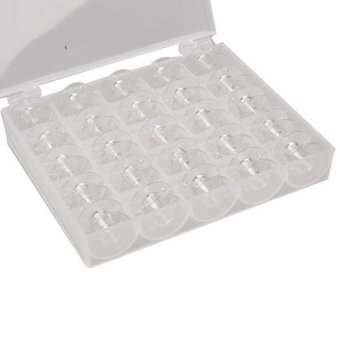 Leegoal 25pcs Sewing Machine Bobbins With Storage Box(Not Include Sewing Thread) - Intl April 2018 - 4 leegoal 25pcs Sewing Machine Bobbins With Storage Box(Not Include Sewing Thread) - intl - 4