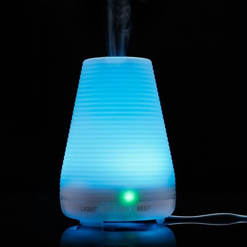 leegoal 100ml Essential Oil Diffuser,Portable Ultrasonic Aroma Cool Mist Air Humidifier Purifiers With 7 Color LED Lights Changing For Home Office(EU) - intl Singapore