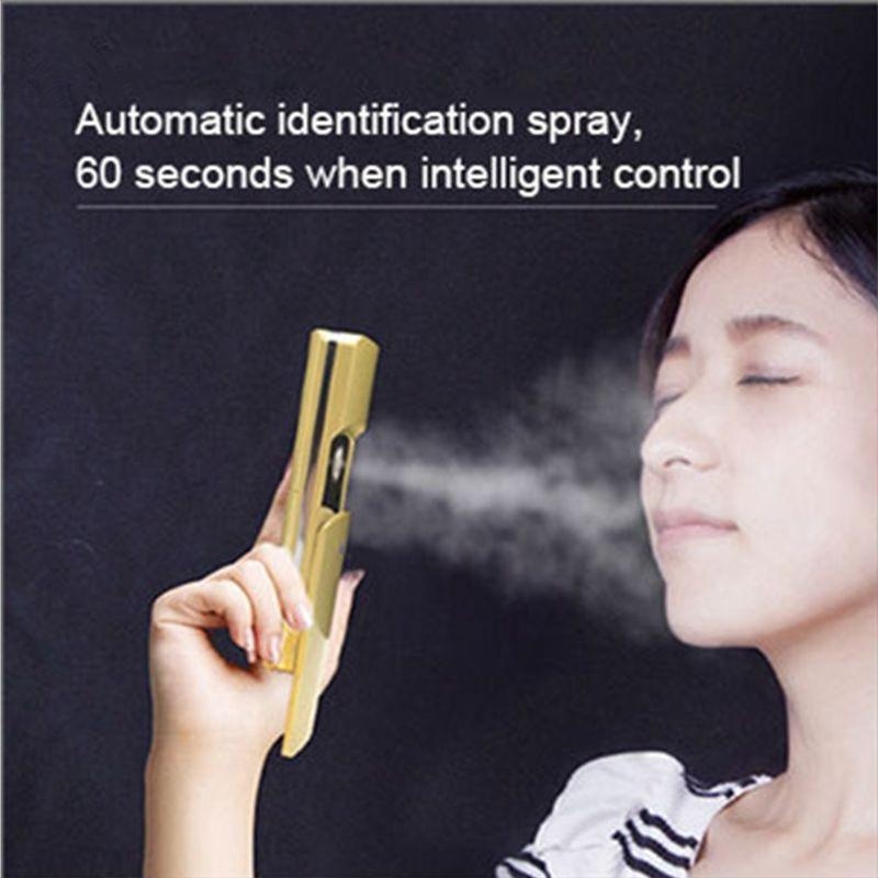 leegoal Portable Handheld Nano Ionic Facial Mist Sprayer, Facial Steamer ---USB Rechargeable Beauty Skin Care, Handheld Humidifier, Face Moisturizing - intl Singapore