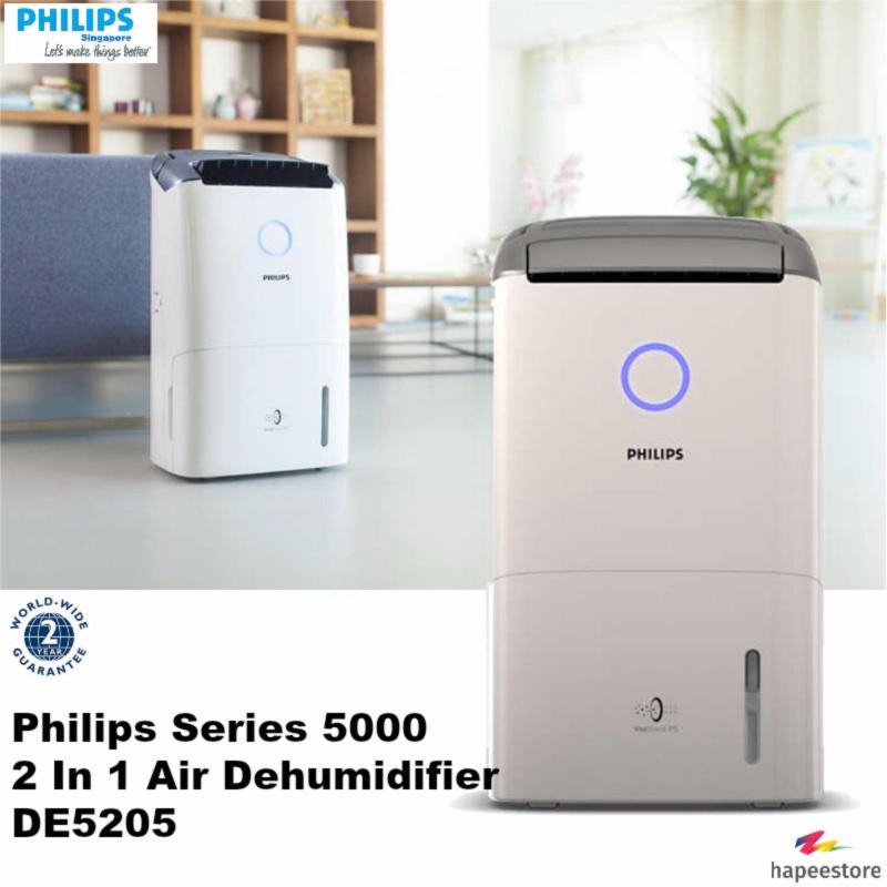 Philips Series 5000 2 In 1 Air Dehumidifier - DE5205 (2 Years Warranty) Singapore