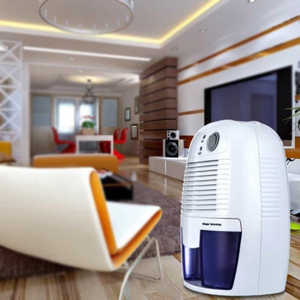 Portable Dehumidifier Electric Quiet Air Dryer Dehumidifier Accessories 500mL - intl Singapore