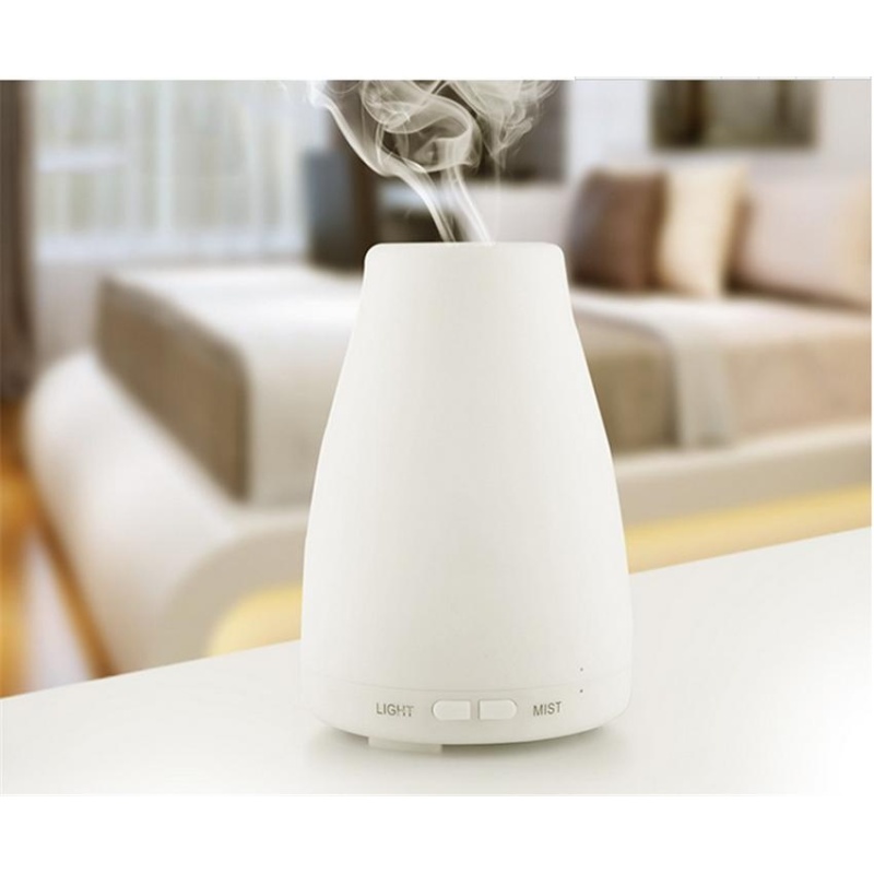 svoovs 100ml Essential Oil Diffuser,Portable Ultrasonic Aroma Cool Mist Air Humidifier Purifiers With 7 Color LED Lights Changing For Home Office - intl Singapore