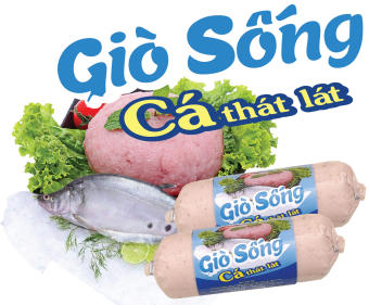 giò sống cá thác lát 200g