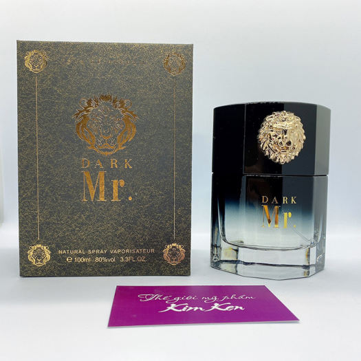 Nước hoa nam Mr Dark Eau de Perfume 100ml hương thơm nam tính lưu hương 7-8 giờ